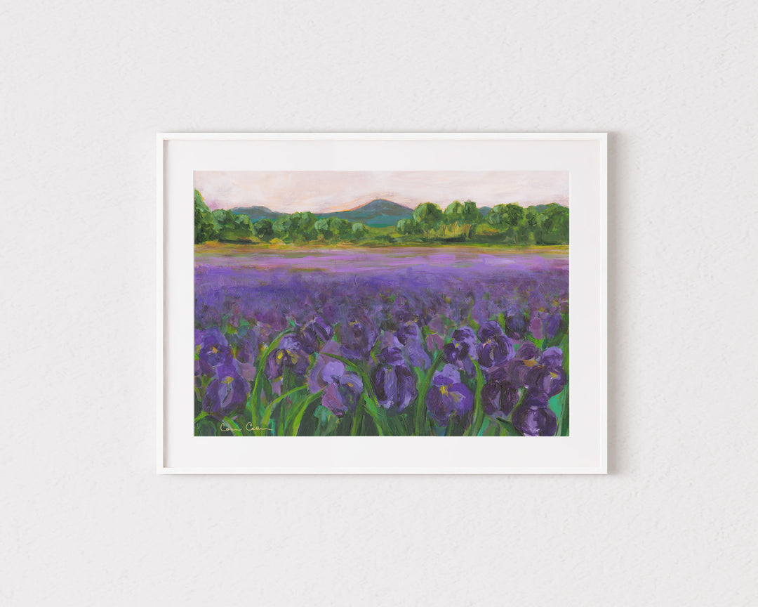 "HEART WITH NATURE" ART PRINT