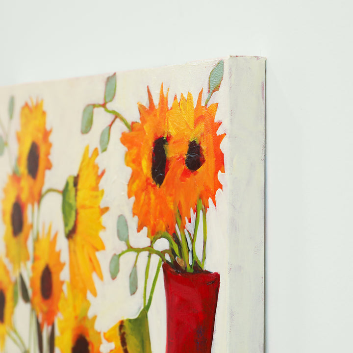 SOLD Two Red Vases